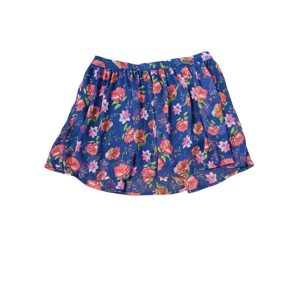 Abercrombie And Fitch Y2K Micro Mini Skirt Floral Wmn Size S Beach Paris Hilton